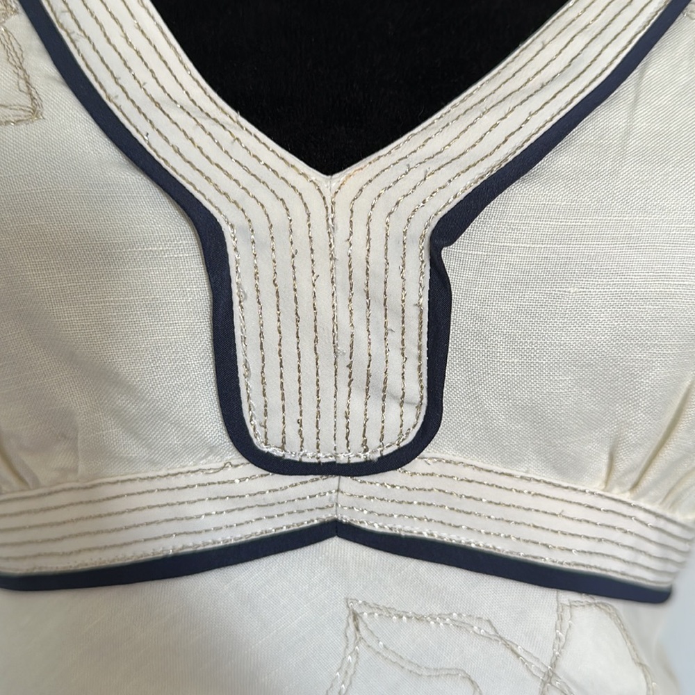 Monsoon linen mix dress - Picture 3 of 15